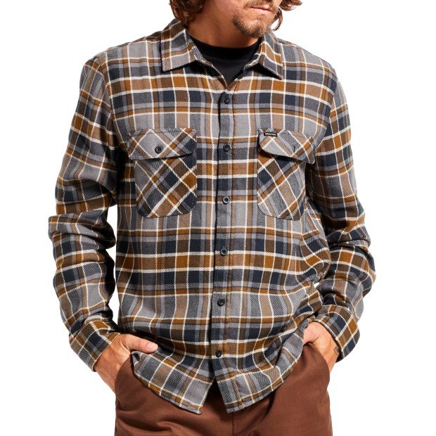 Camisa Brixton Camisa Bowery Stretch Wr Flannel B