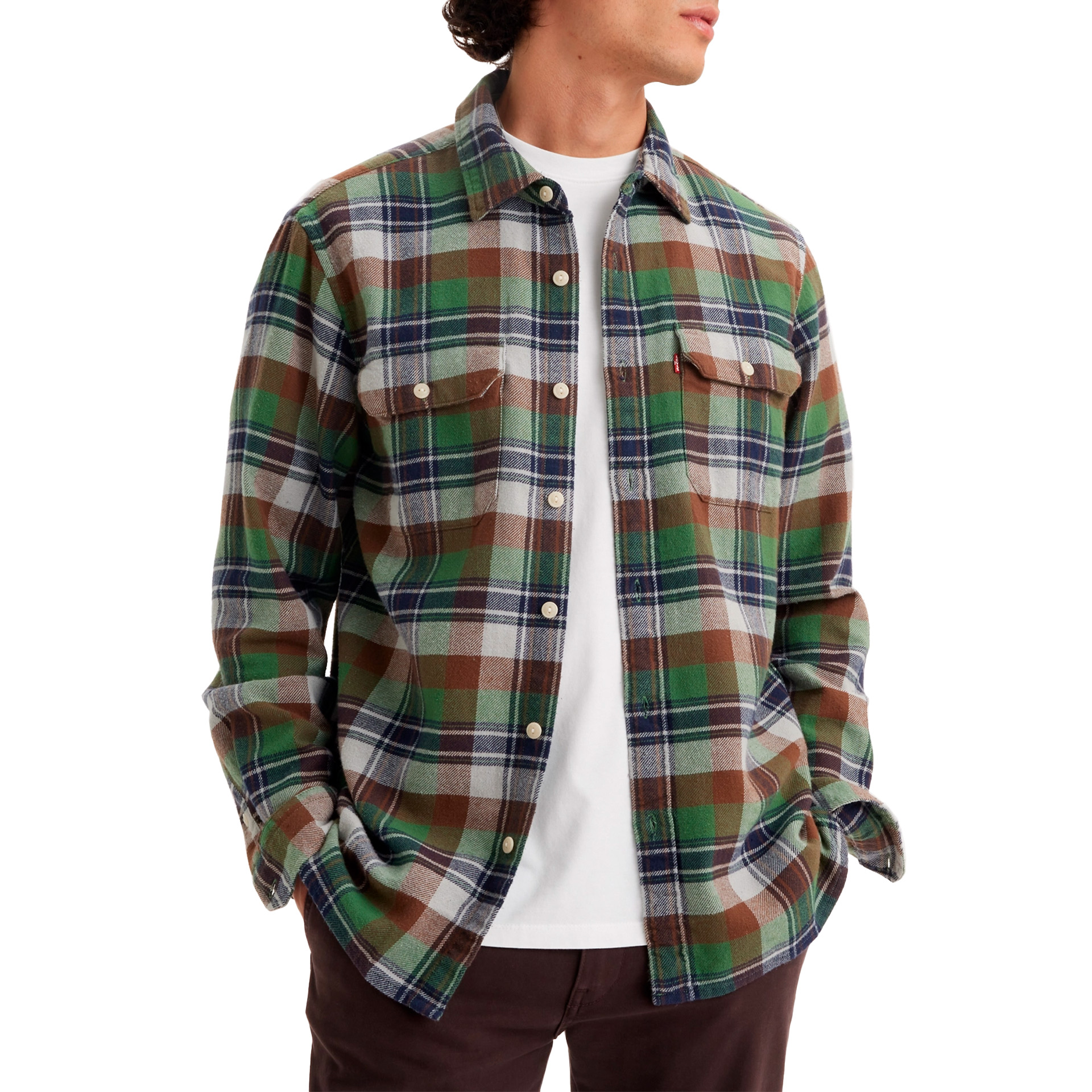LevisCamisa Jackson Worker Denver Fudge