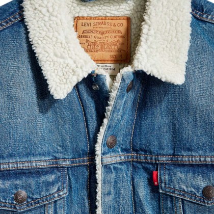 Levis Bluso Type 3 Sherpa Trucker W4652