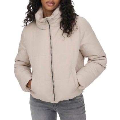 Casaco Only Blusao Dolly Short Puffer Pumice Ston