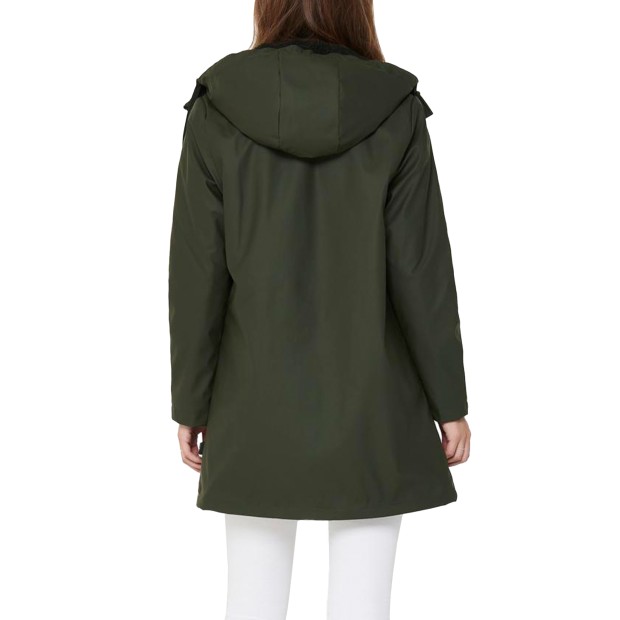 Casaco Only Casaco Sally Raincoat Rosin/ Black Te