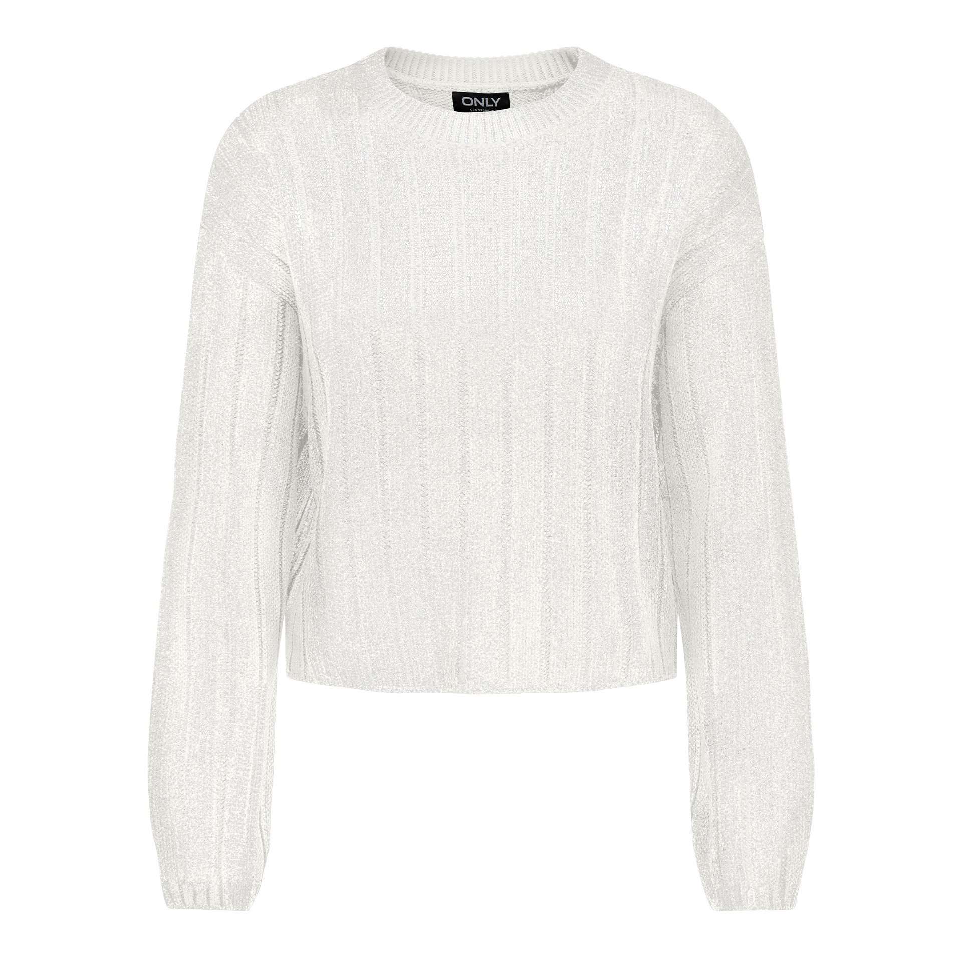 Only Camisola Kama Cloud Dancer/silver Foi