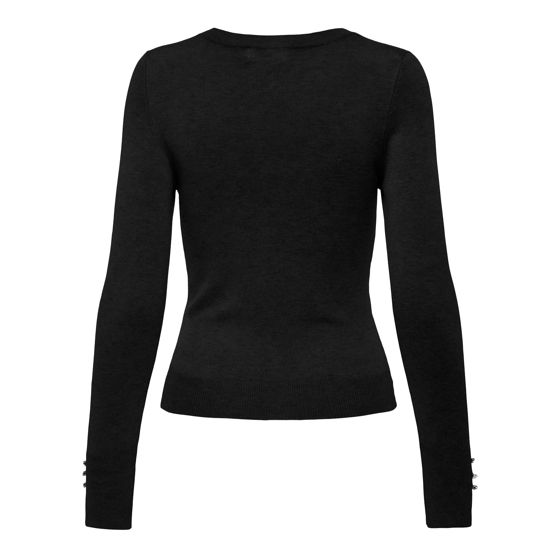 Only Camisola Venice Life Button Black