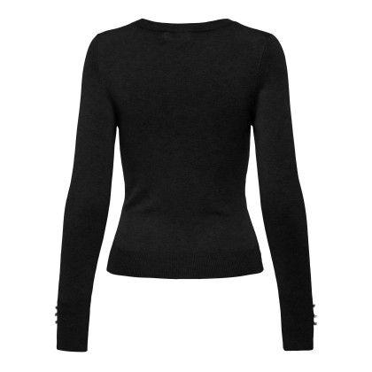 Only Camisola Venice Life Button Black Only Camisola Venice Life Button Black
