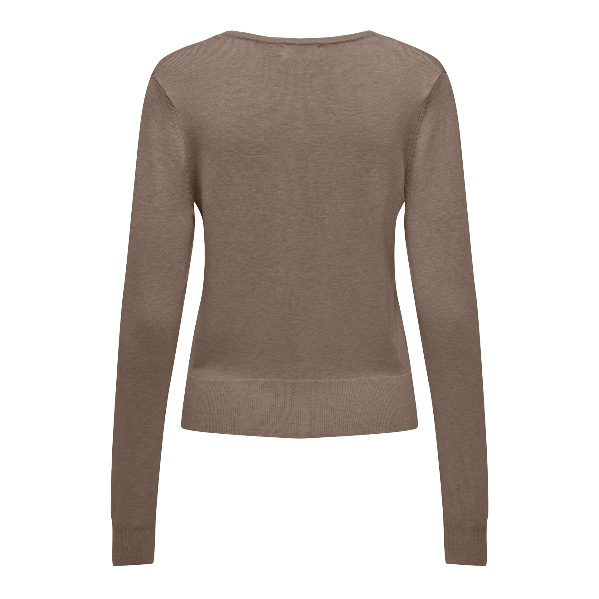 Only Camisola Venice Life Vneck Walnut