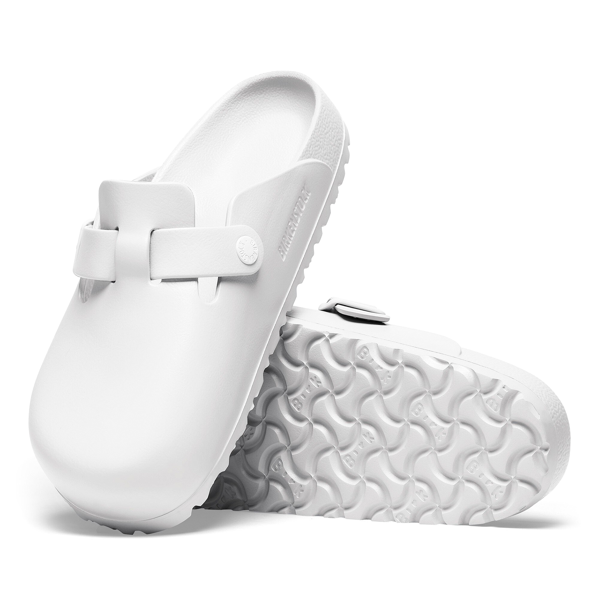 Birkenstock Boston Eva White