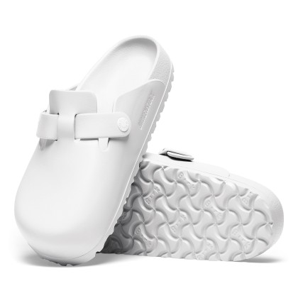 Birkenstock Boston Eva White