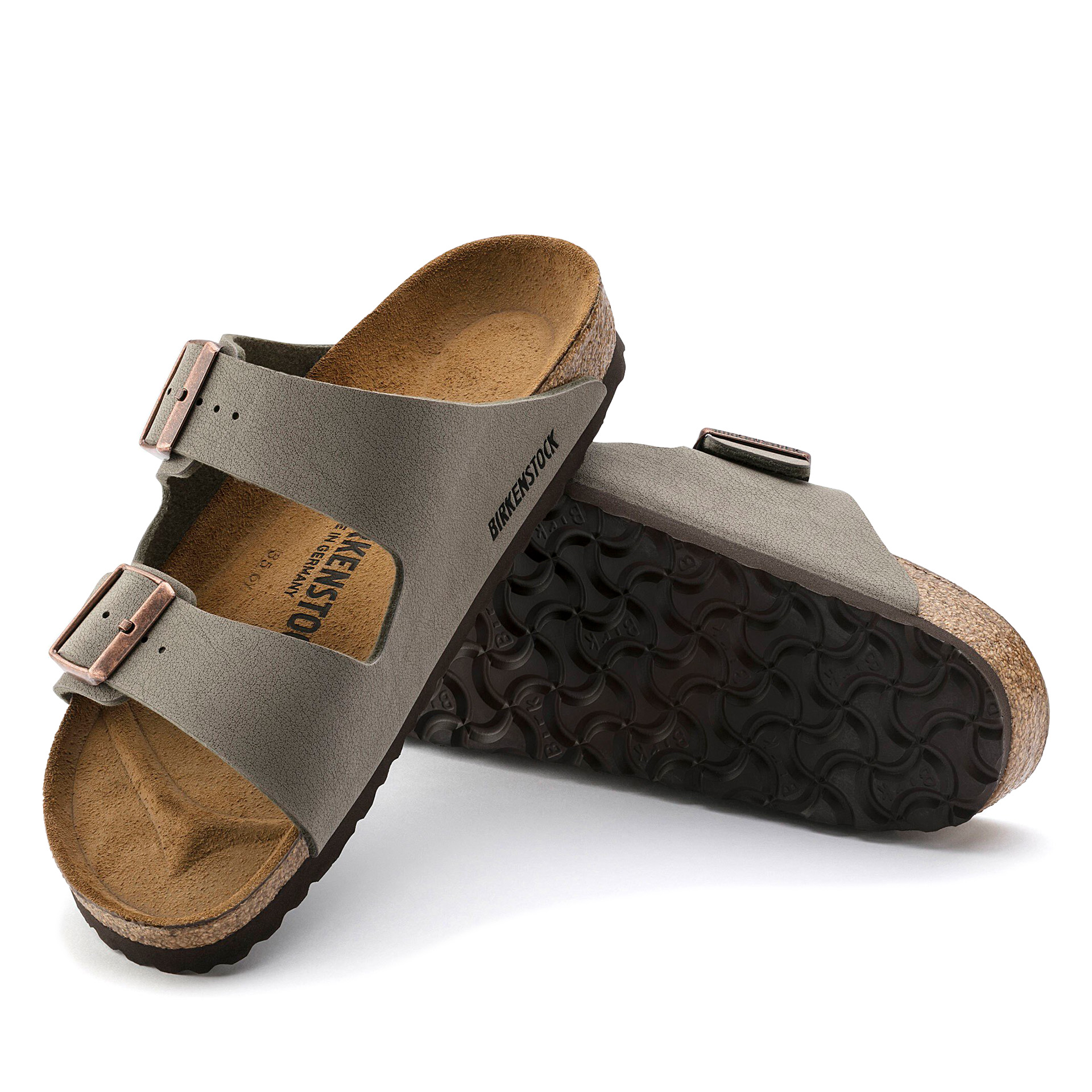 Birkenstock Arizona Bs (narrow Fit) Stone