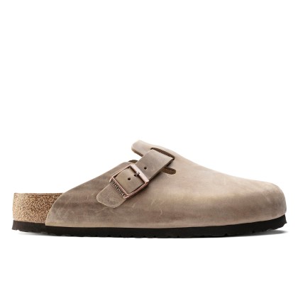 Birkenstock Boston Soft Footbed Natural Leather Oiled