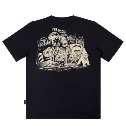 The Dudes T-shirt Helles In Hell Classic Black The Dudes T-shirt Helles In Hell Classic Black