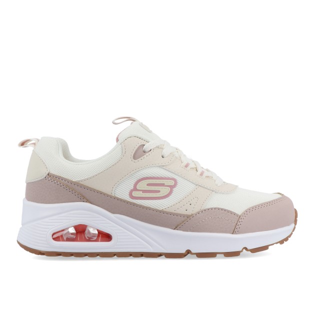 Sapatilha Skechers Mesh Mode Natural Taupe