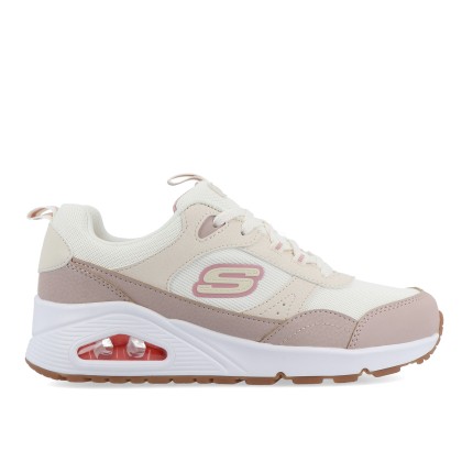 Sapatilha Skechers Mesh Mode Natural Taupe