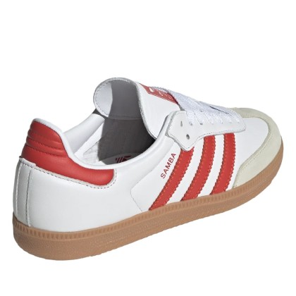 adidas Originals Samba OG W Cloud White / Solar Red / Off White adidas Originals Samba OG W Cloud White / Solar Red / Off White