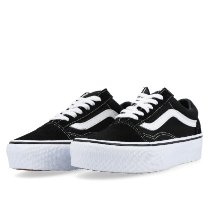 Vans Old Skool Platform Black/white