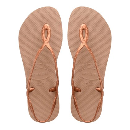 Chinelos Havaianas Luna Rose Gold/rose