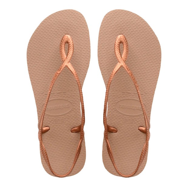 Chinelos Havaianas Luna Rose Gold/rose