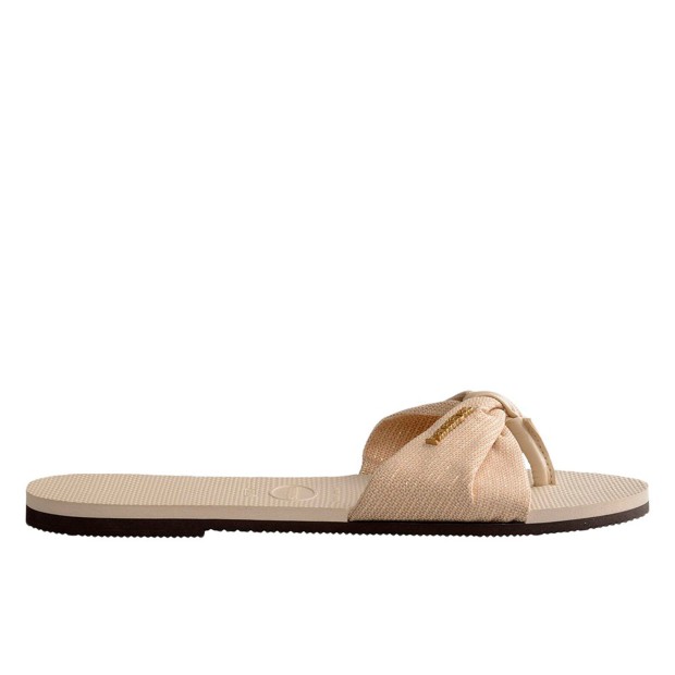 Chinelos Havaianas You Saint Tropez Shine Beige