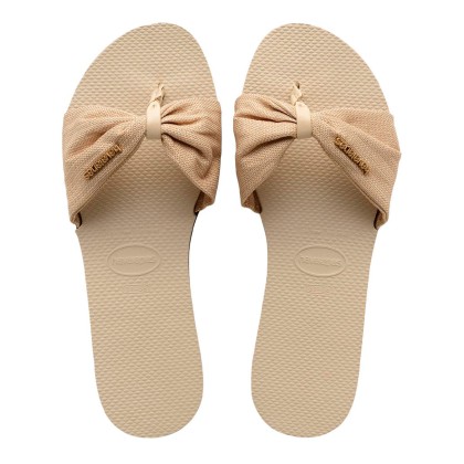 Chinelos Havaianas You Saint Tropez Shine Beige