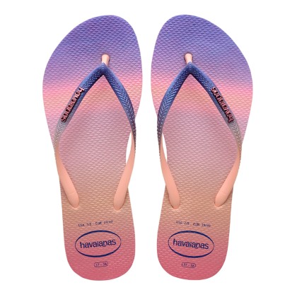 Chinelos Havaianas Slim Gradient Sunset Ballet Rose