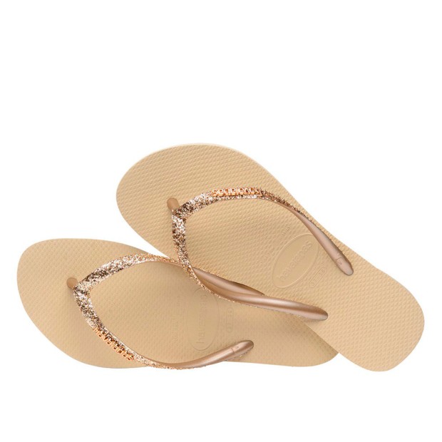 Havaianas Slim Glitter Ii Sand Grey