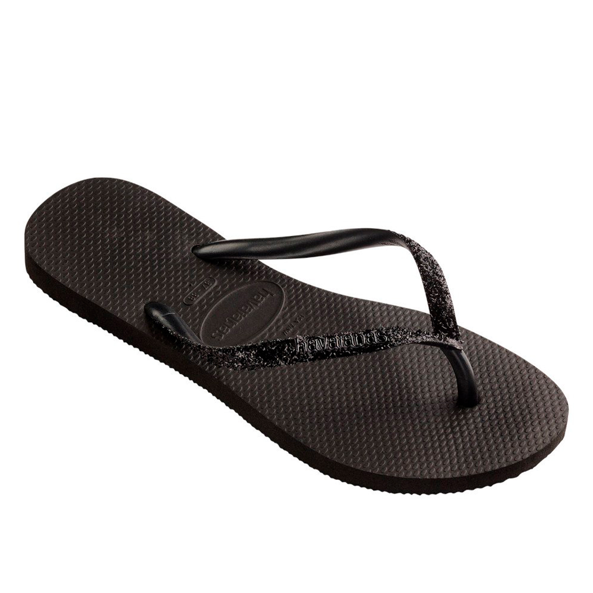 Havaianas Slim Glitter Black/dark Grey