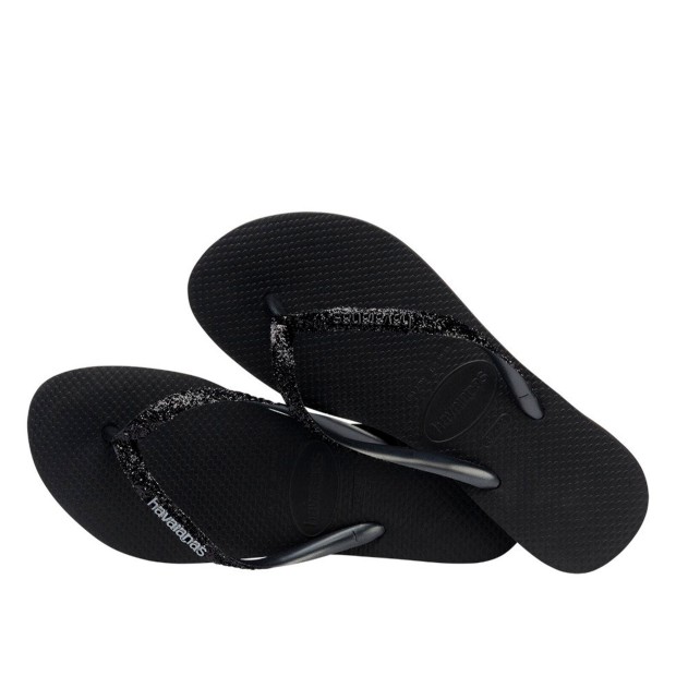Havaianas Slim Glitter Black/dark Grey