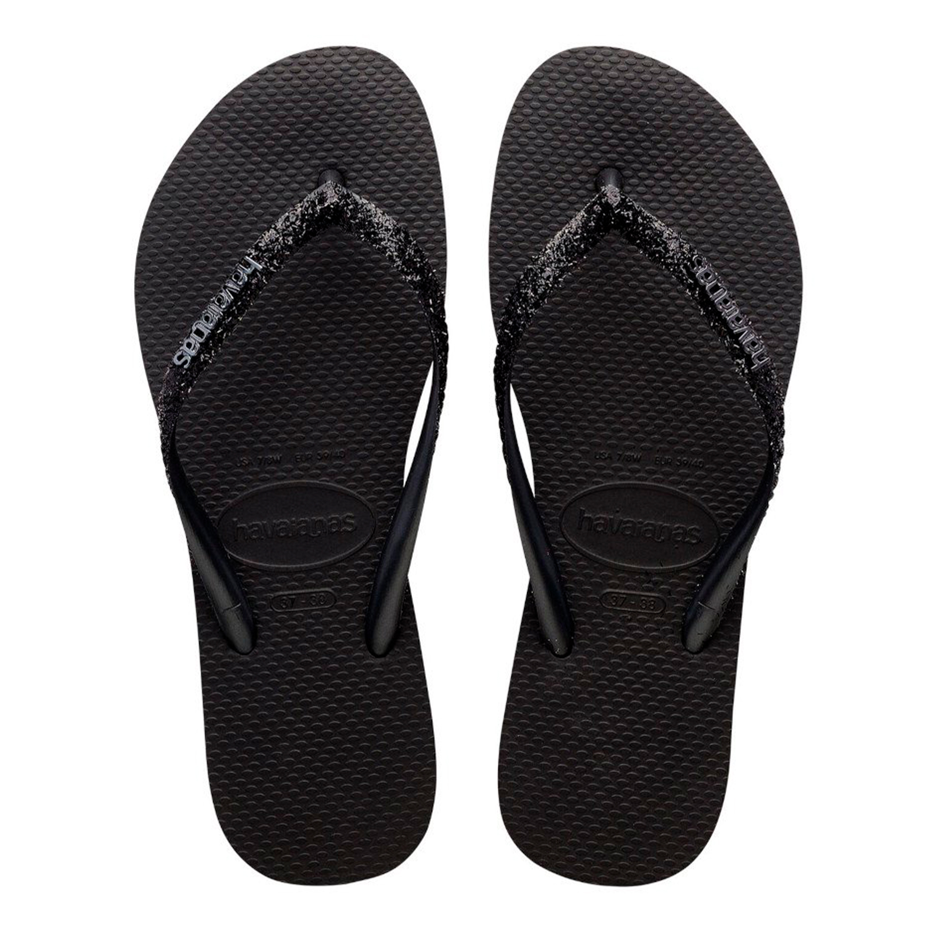Havaianas Slim Glitter Black/dark Grey