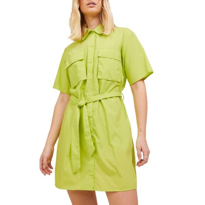 Vestido Jjxx Vestido Mission Comfort Utility Lime