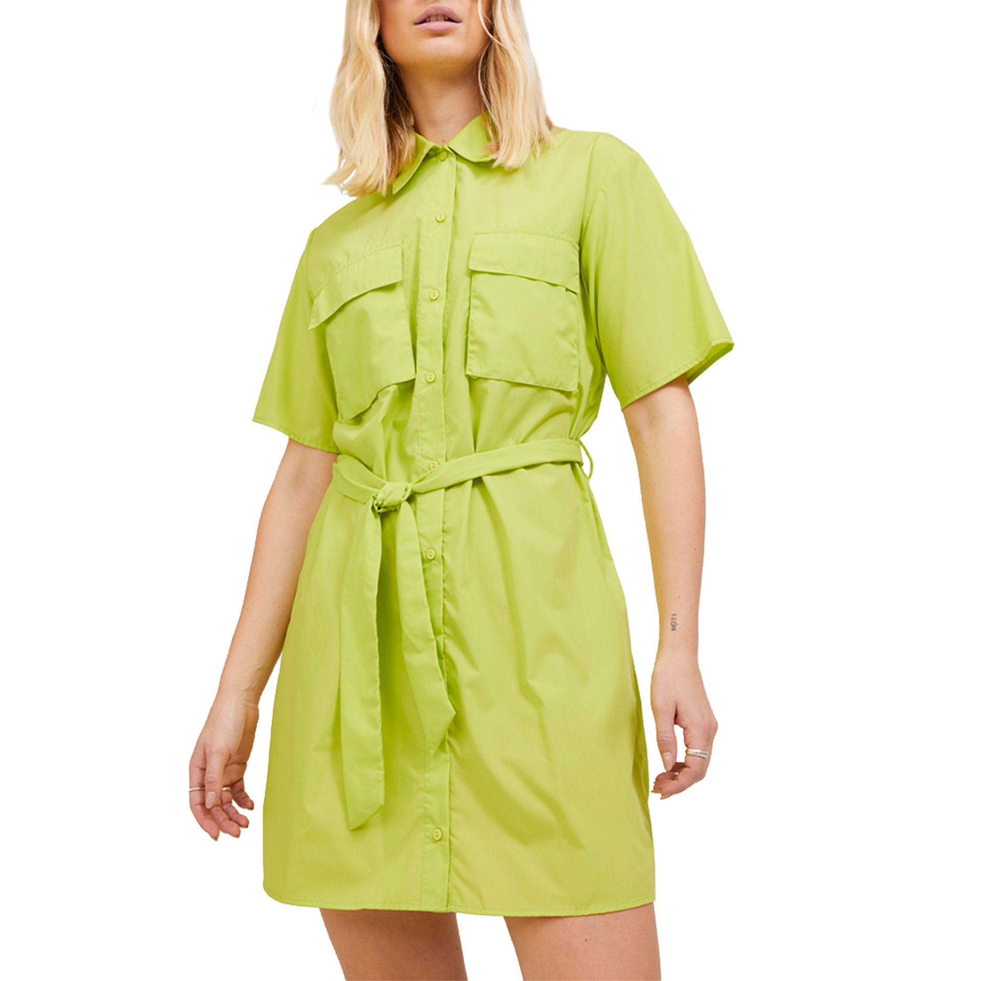Jjxx Vestido Mission Comfort Utility Lime