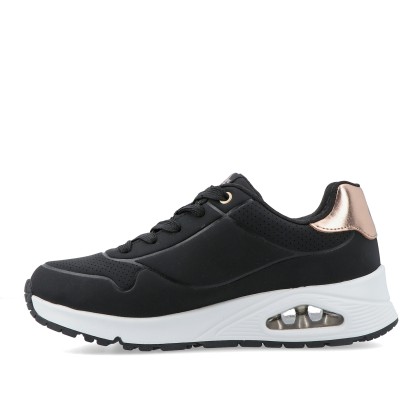 Skechers Uno Gen1  -  Shimmer Away Black Skechers Uno Gen1  -  Shimmer Away Black