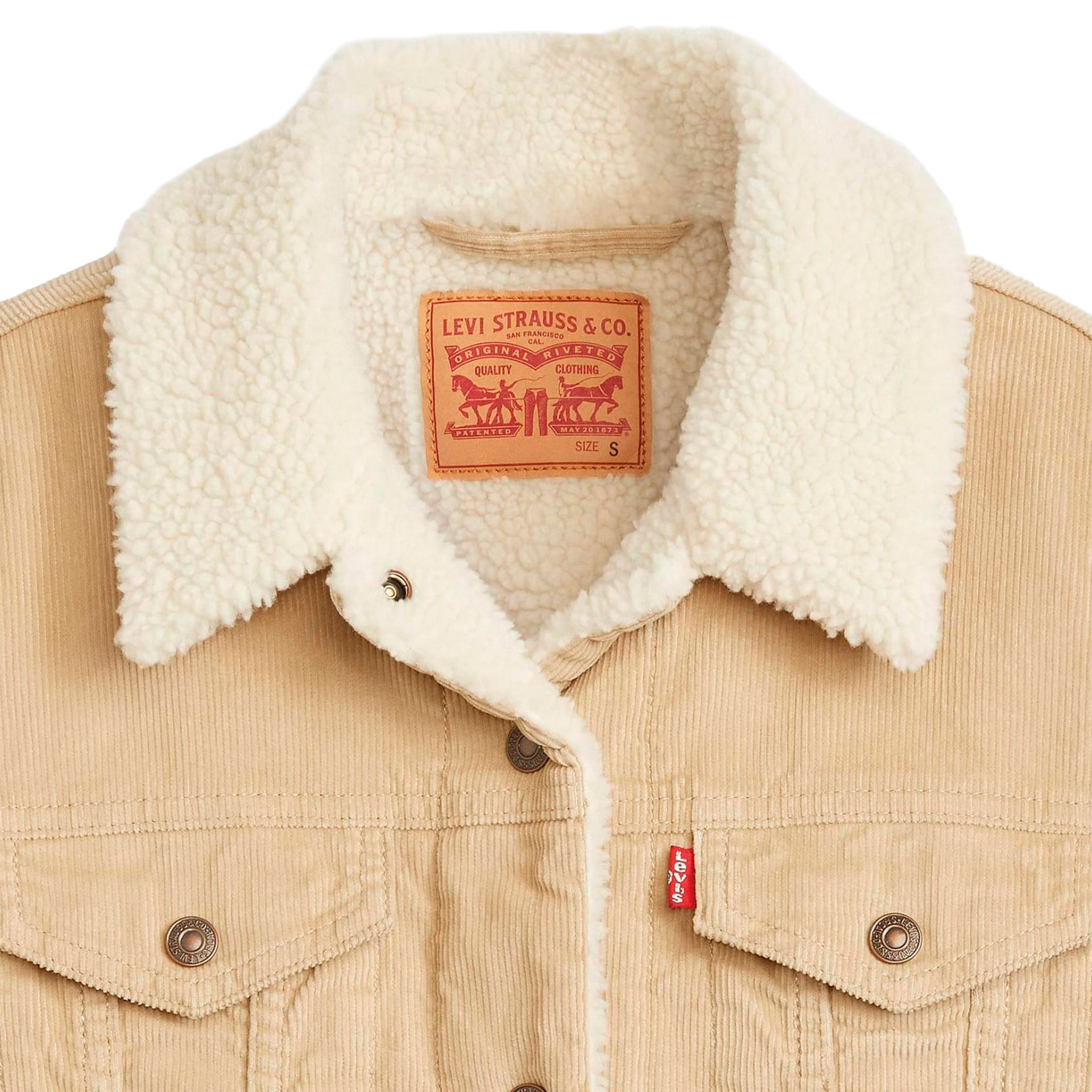 Levis Blusão Original Sherpa Trucker Safar