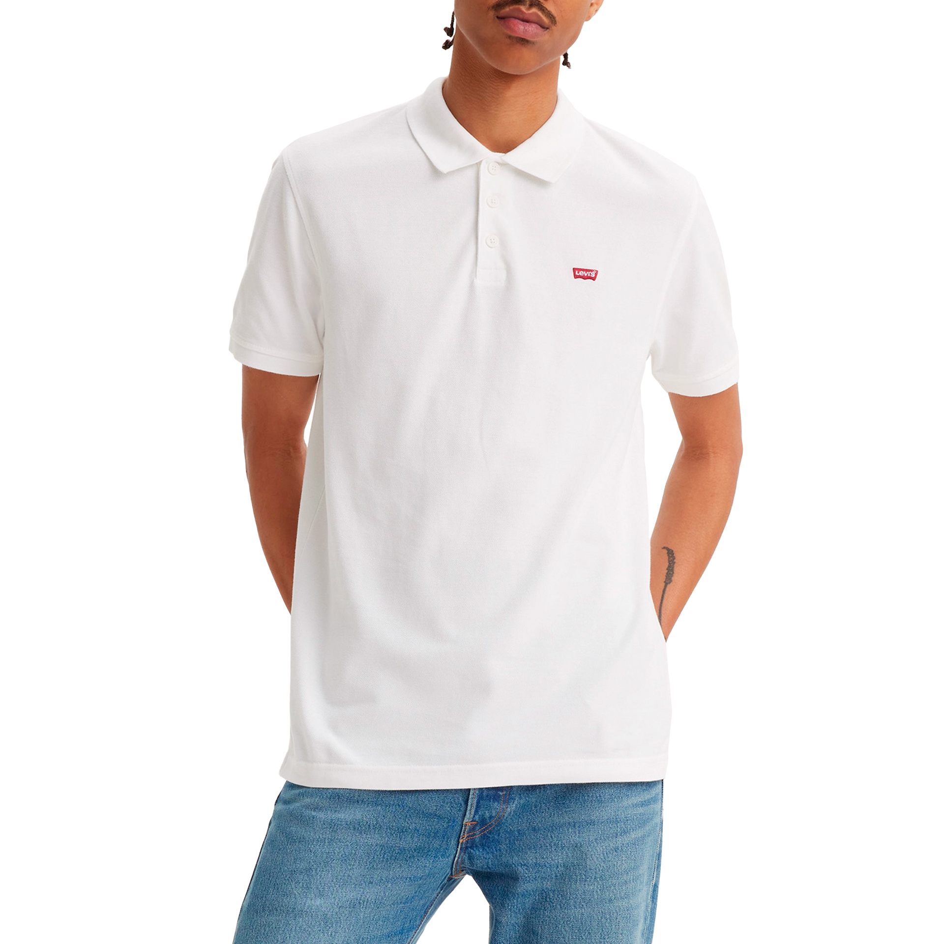 Levis Polo Hm White +