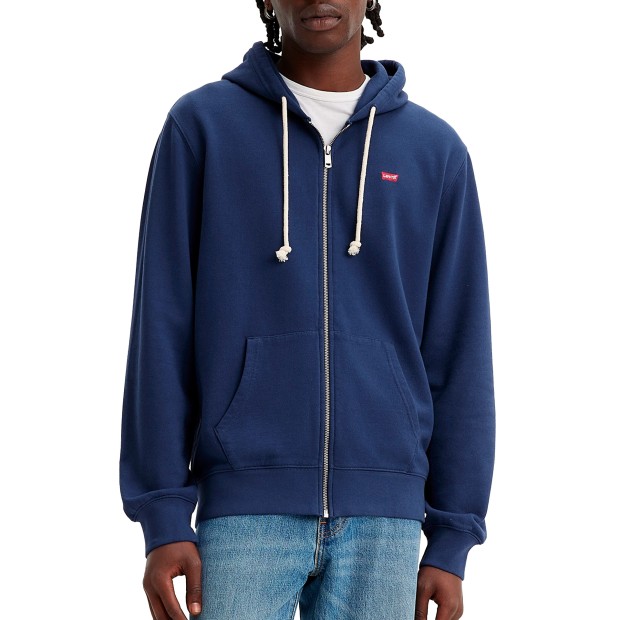 Sweat Levis Casaco Zip New Original Up Navy