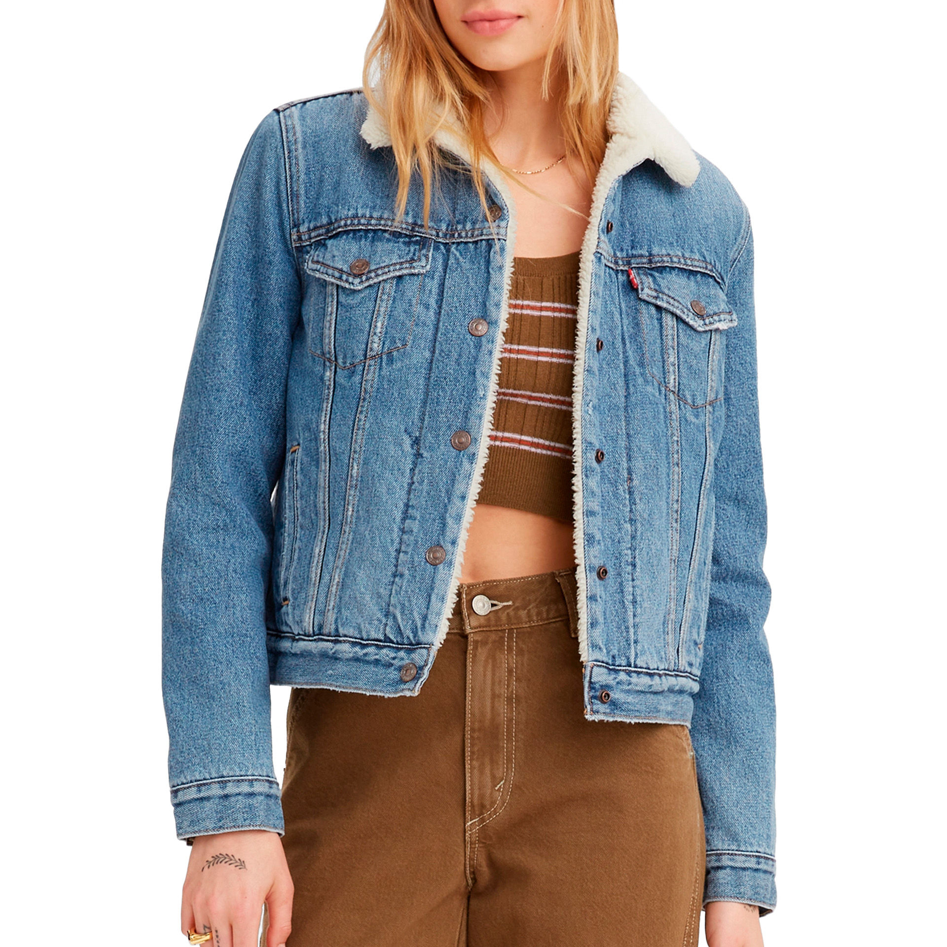 Levis Blusão Sherpa Trucker Weekend Want