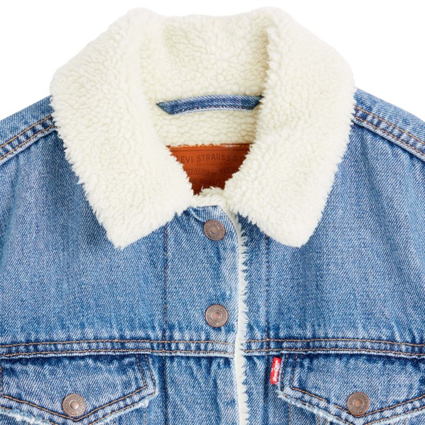 Casaco Levis Blusão Sherpa Trucker Weekend Want