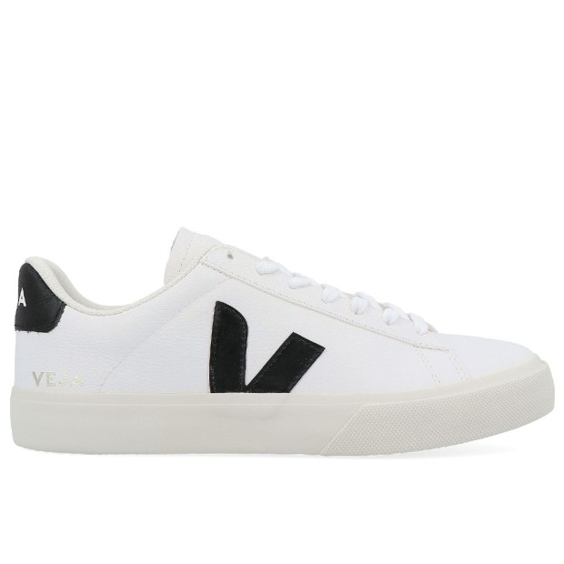 Sapatilha Veja Campo Chromefree Extra White Black