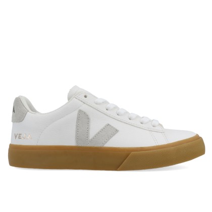 Sapatilha Veja Campo Chromefree Leather Extra Wht Na