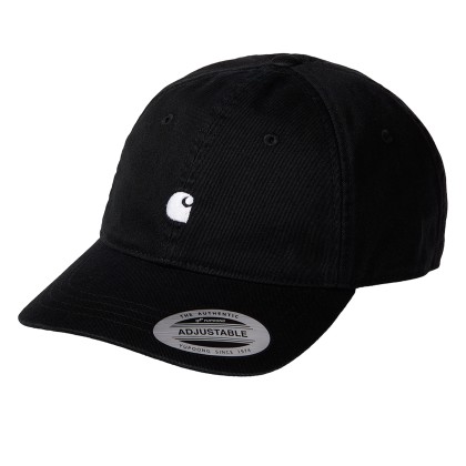 Bon Carhartt Wip Cap Madison Logo Black White