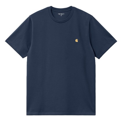 T-shirt Carhartt Wip T-shirt S/s Chase Blue/gold