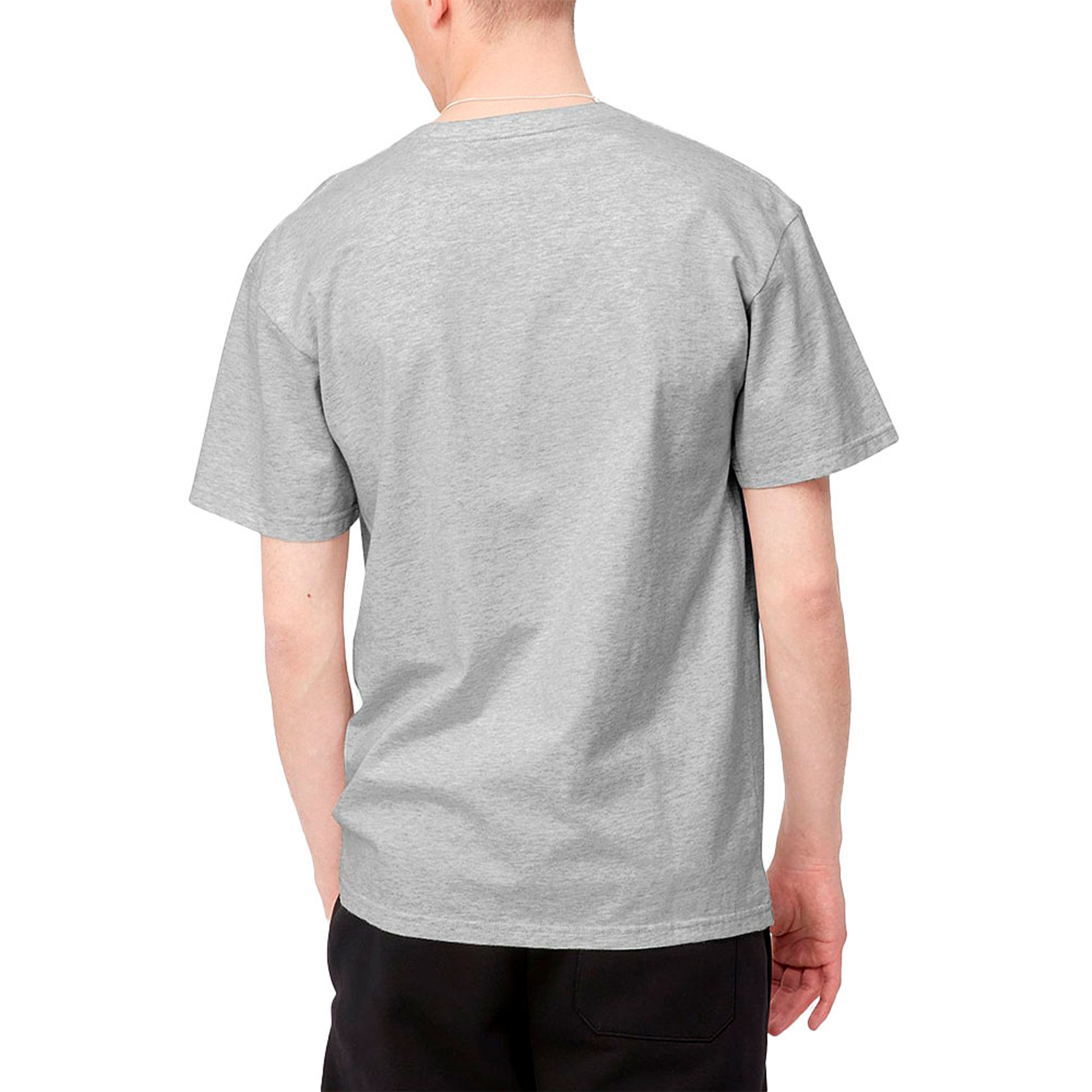 Carhartt Wip T-shirt S/s Chase Heather/gol