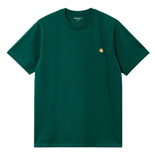 T-shirt Carhartt Wip T-shirt S/s Chase Chervil/gol