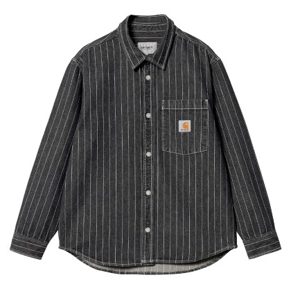 Camisa Carhartt Wip Camisa Orlean Stripe Black/wh