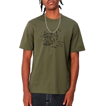 T-shirt Carhartt Wip T-shirt S/s Tools For Life Du