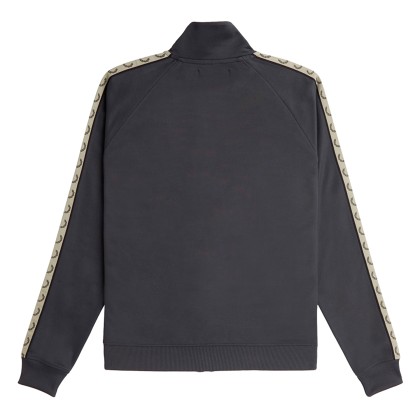 Fred Perry Contrast Tape Anchor Grey/blk Fred Perry Contrast Tape Anchor Grey/blk