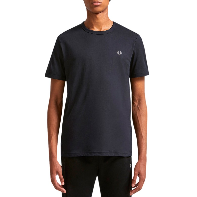 Fred Perry T`shirt Ringer Navy - M3519-608 - Sportino