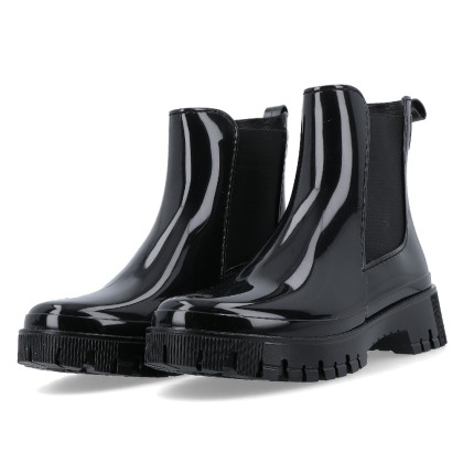Lemon Jelly Botas Cano Curto Pretas Vegan Lemon Jelly Botas Cano Curto Pretas Vegan