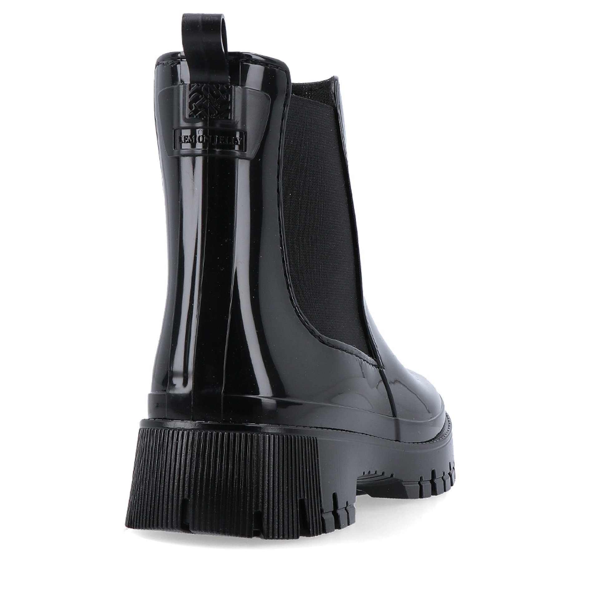 Lemon Jelly Botas Cano Curto Pretas Vegan