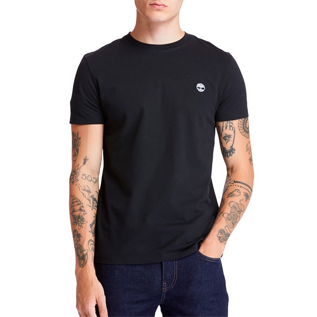 T-shirt Timberland T-shirt Dun-river Crew T Black