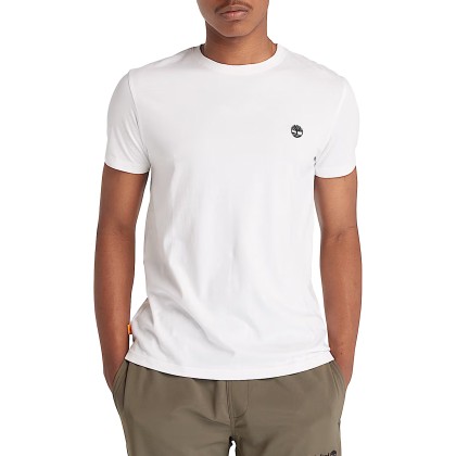 T-shirt Timberland T-shirt Dun-river Crew T White