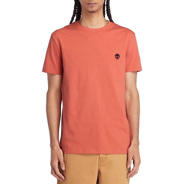 T-shirt Timberland Short Sleeve Tee Burnt Sienna-a